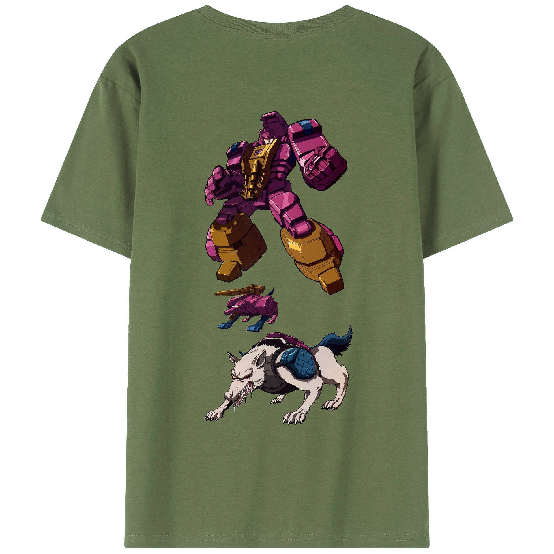 （画像用）  綿100％ メンズ半袖Tシャツ（バックプリント） 通気性